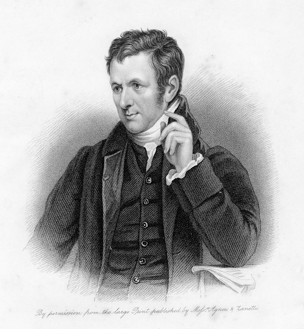 Sir Humphrey Davy, vyrytý Samuelem Freemanem od English School