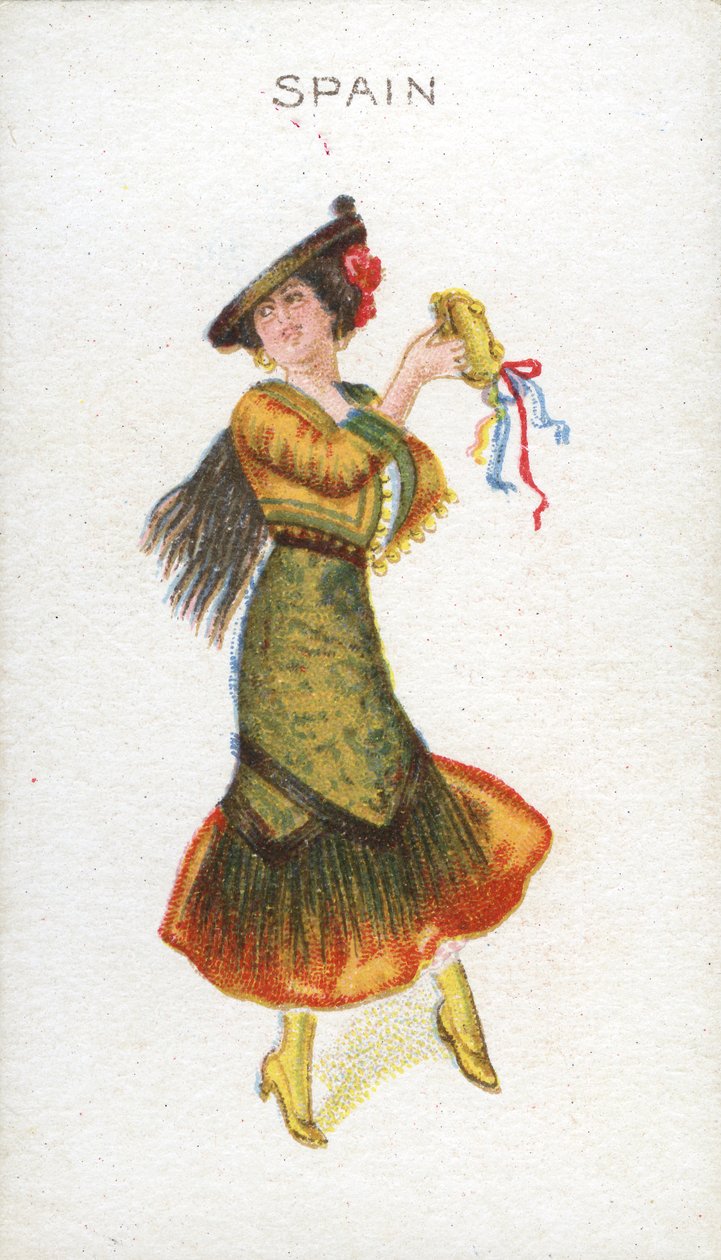 Španělsko, 1915 od English School