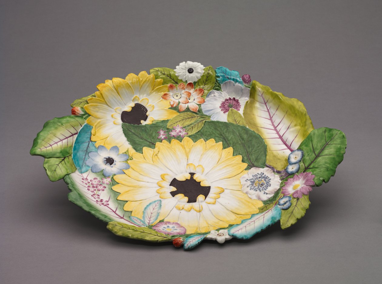 Stánek, Chelsea Porcelain Factory, kolem roku 1755 od English School