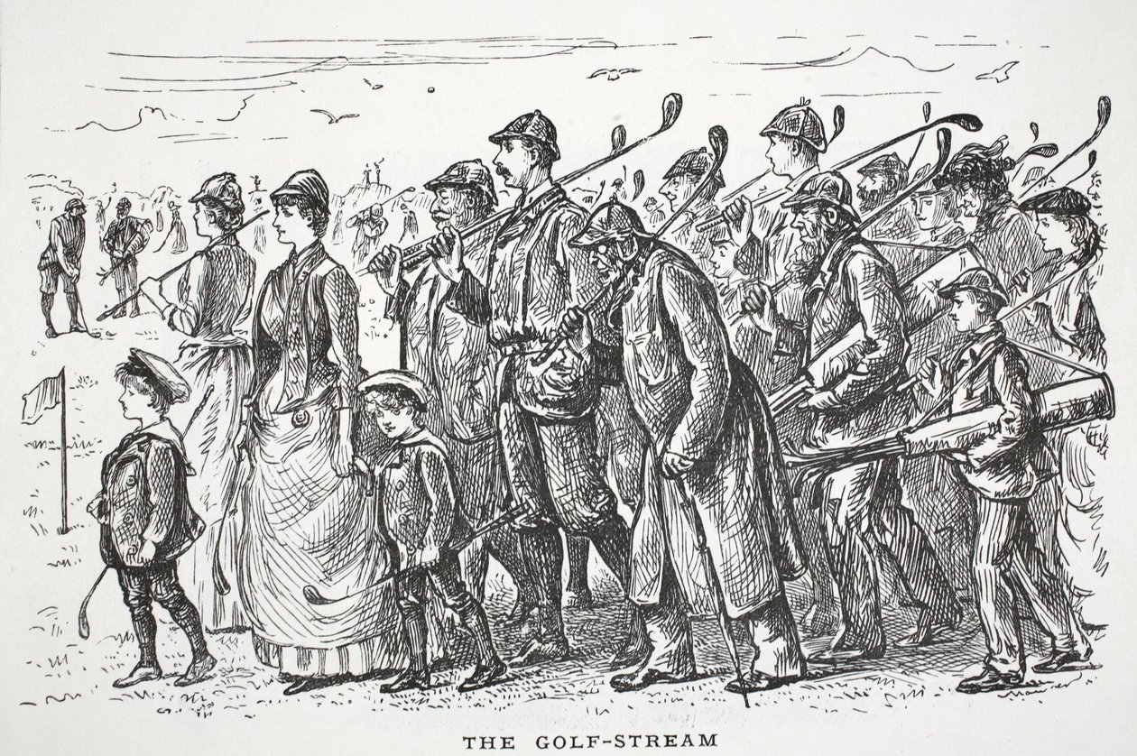 Gulf-Stream, ilustrace z Punch od English School