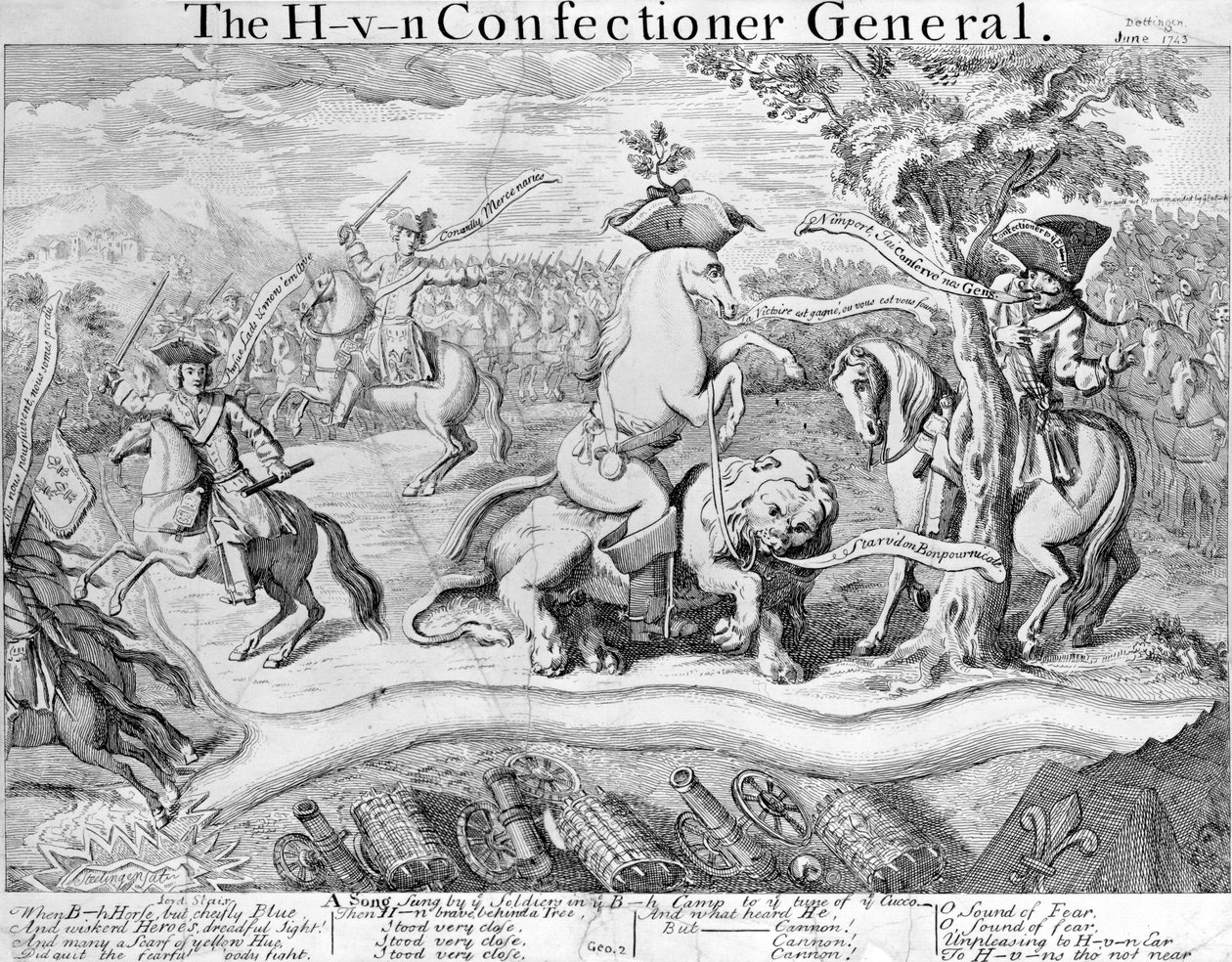 The H-V-N Confectioner General, c.1743 od English School