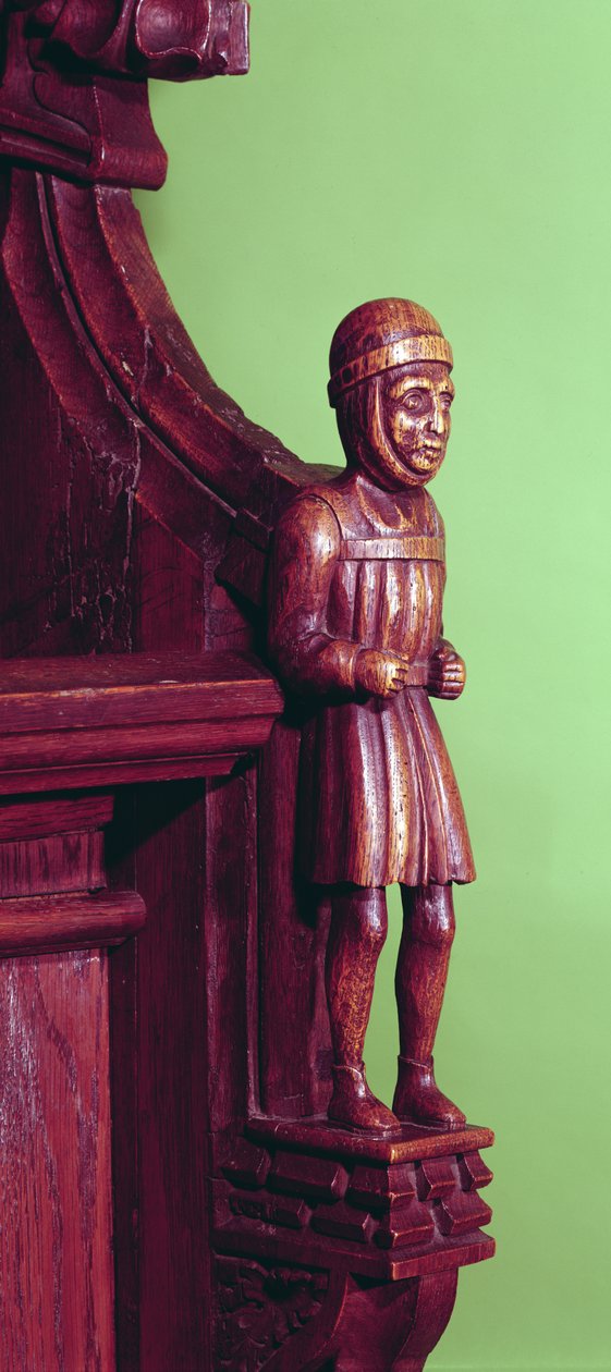 The Deddler of Swaffham, c.1462 (dřevo) od English School