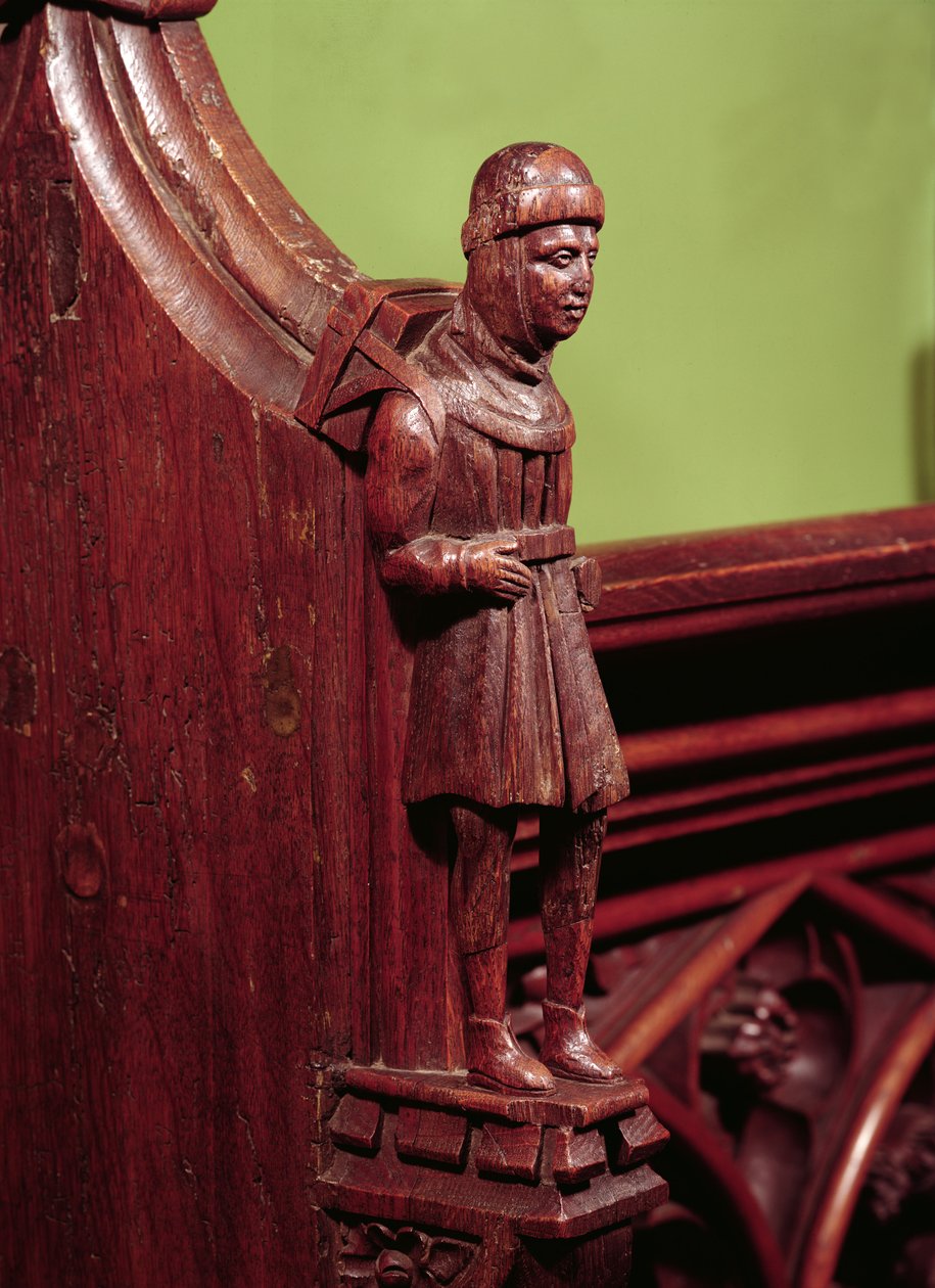 The Deddler of Swaffham, c.1462 (dřevo) od English School