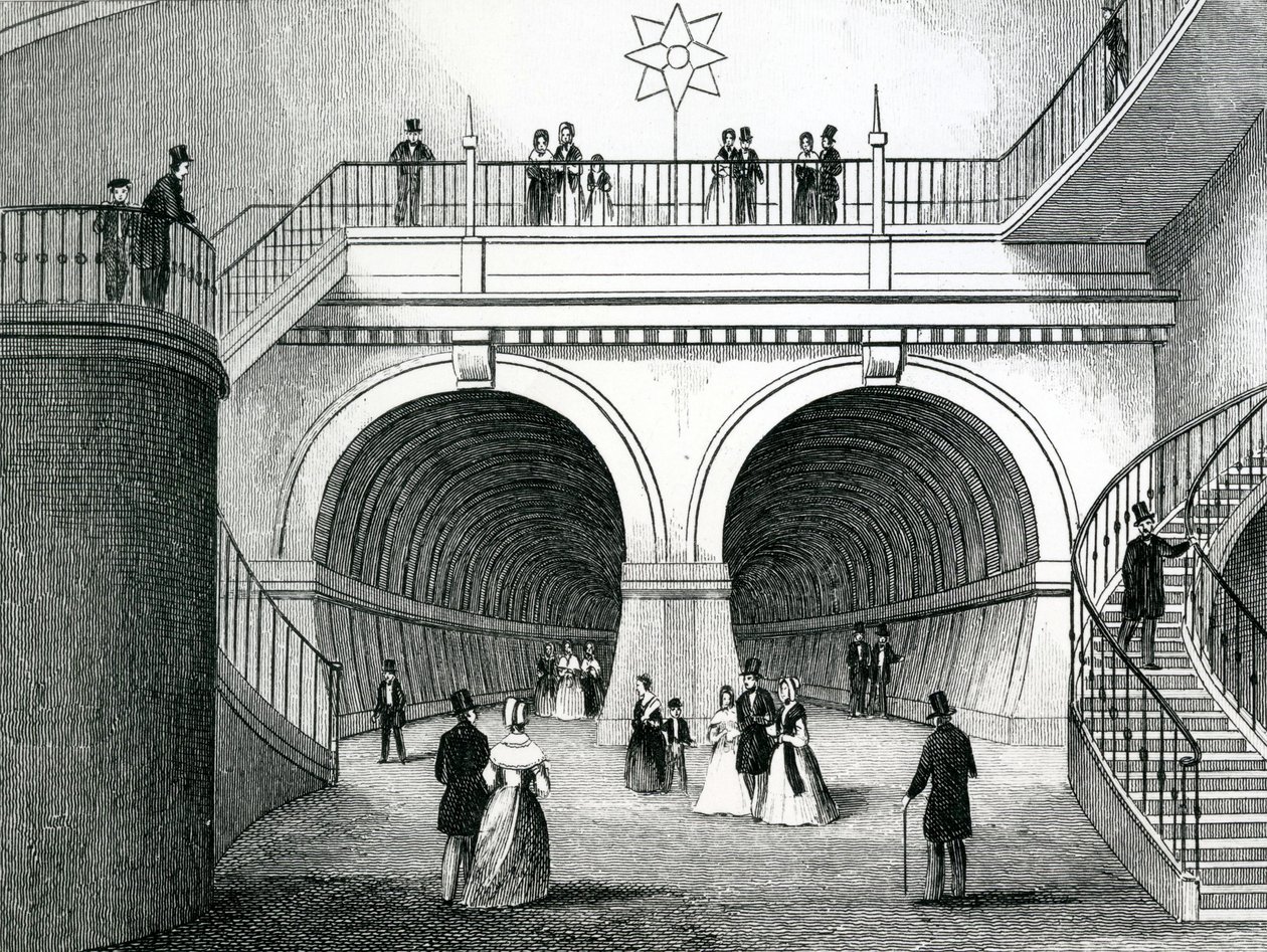 Temžský tunel od English School