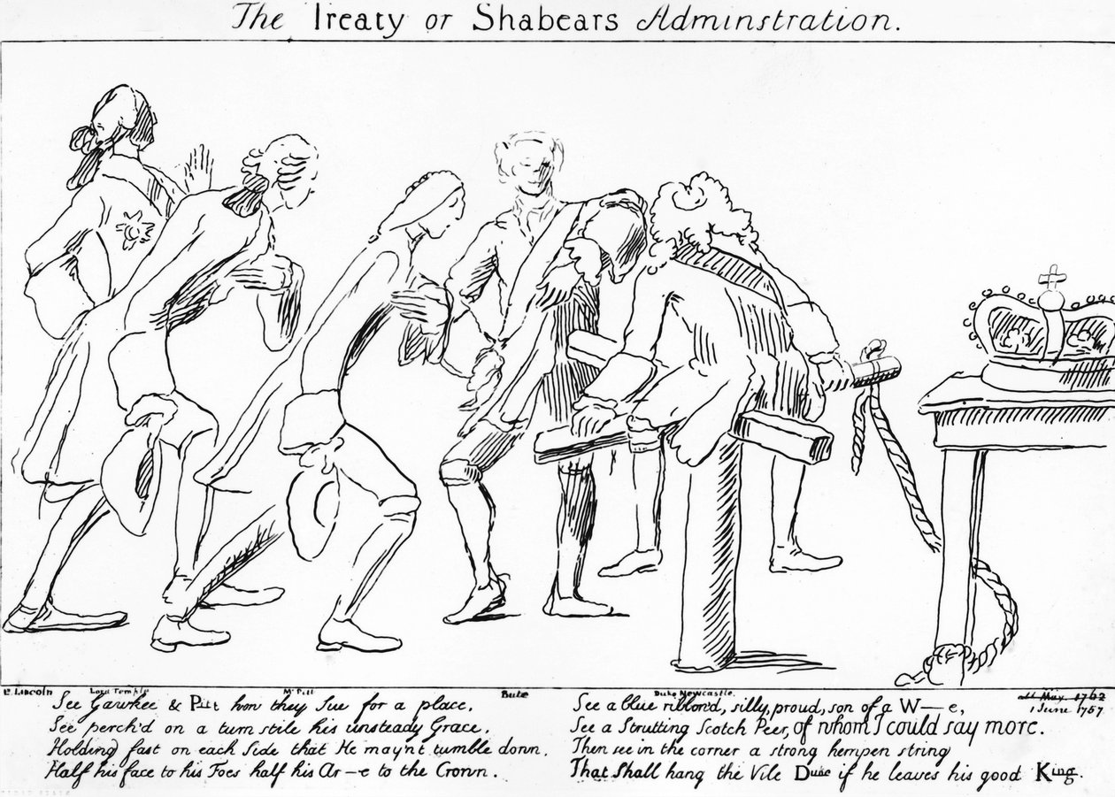 The Treaty or Shabears Administration, 1757 od English School