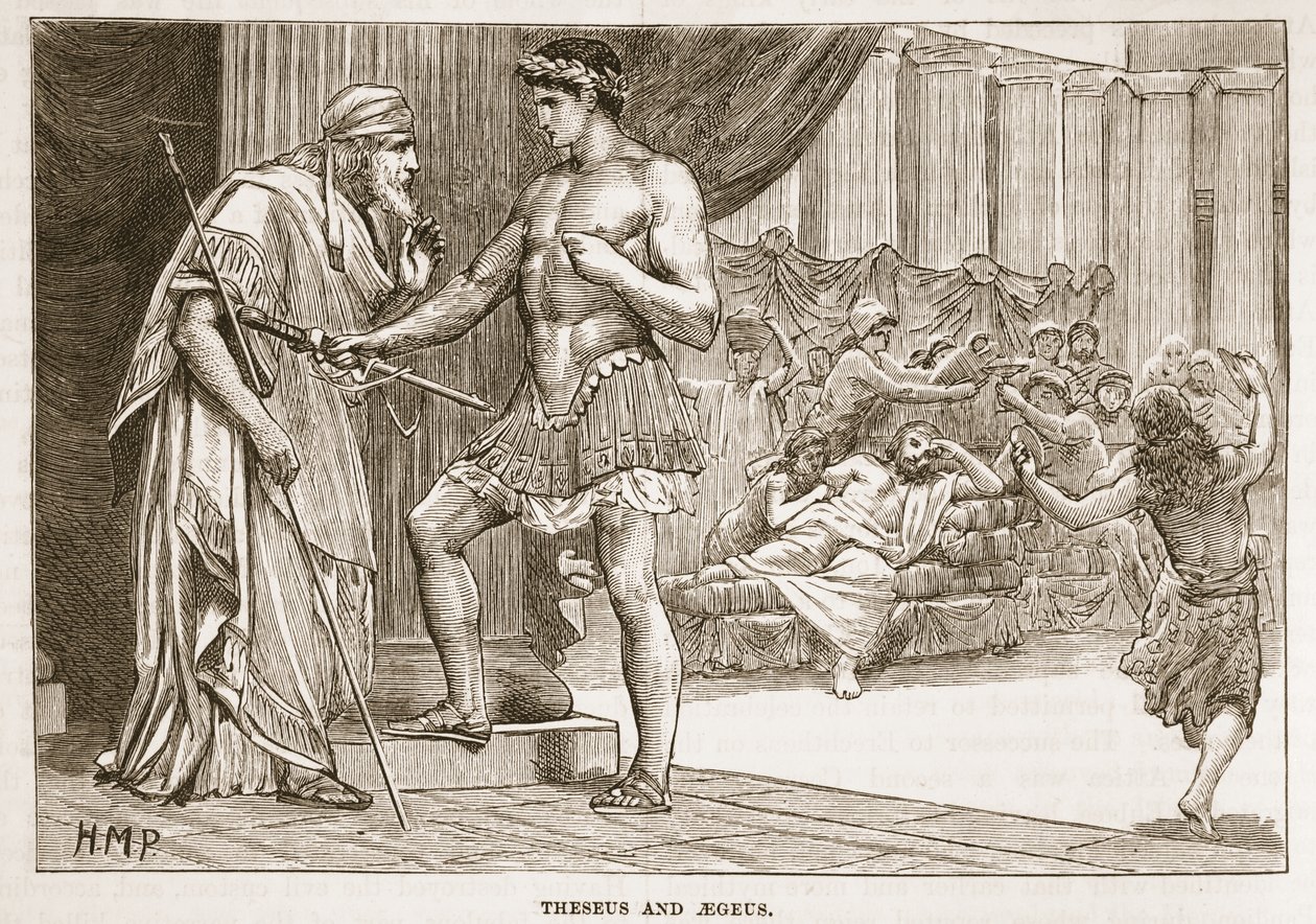 Theseus a Aegeus od English School