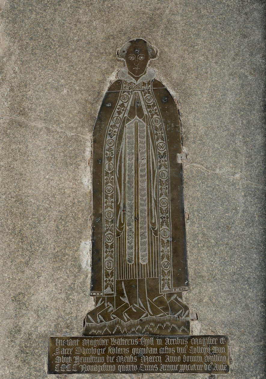 Walter Hylle, 1494 (mosaz) od English School