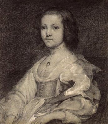 Mladá žena v kostýmu, c.1630 od English School