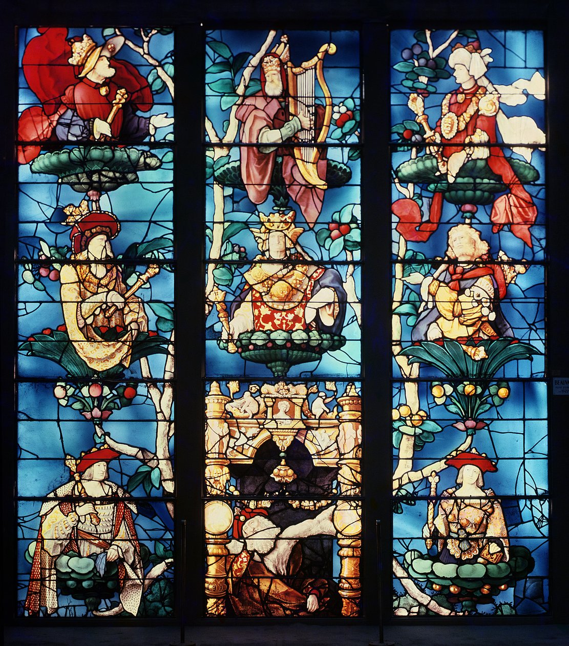 Tree of Jesse, 1522-24 (vitráže) od Engrand Leprince