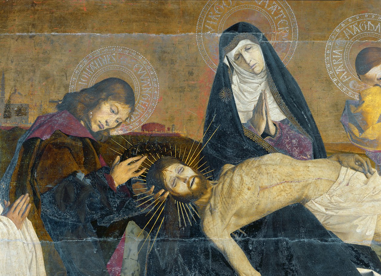 Avignon Pieta, 1450-60 (detail 244976) od Enguerrand Quarton