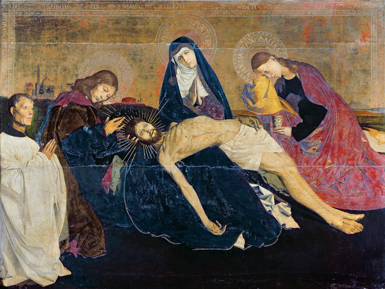 Avignonská pieta, 1450-60 od Enguerrand Quarton