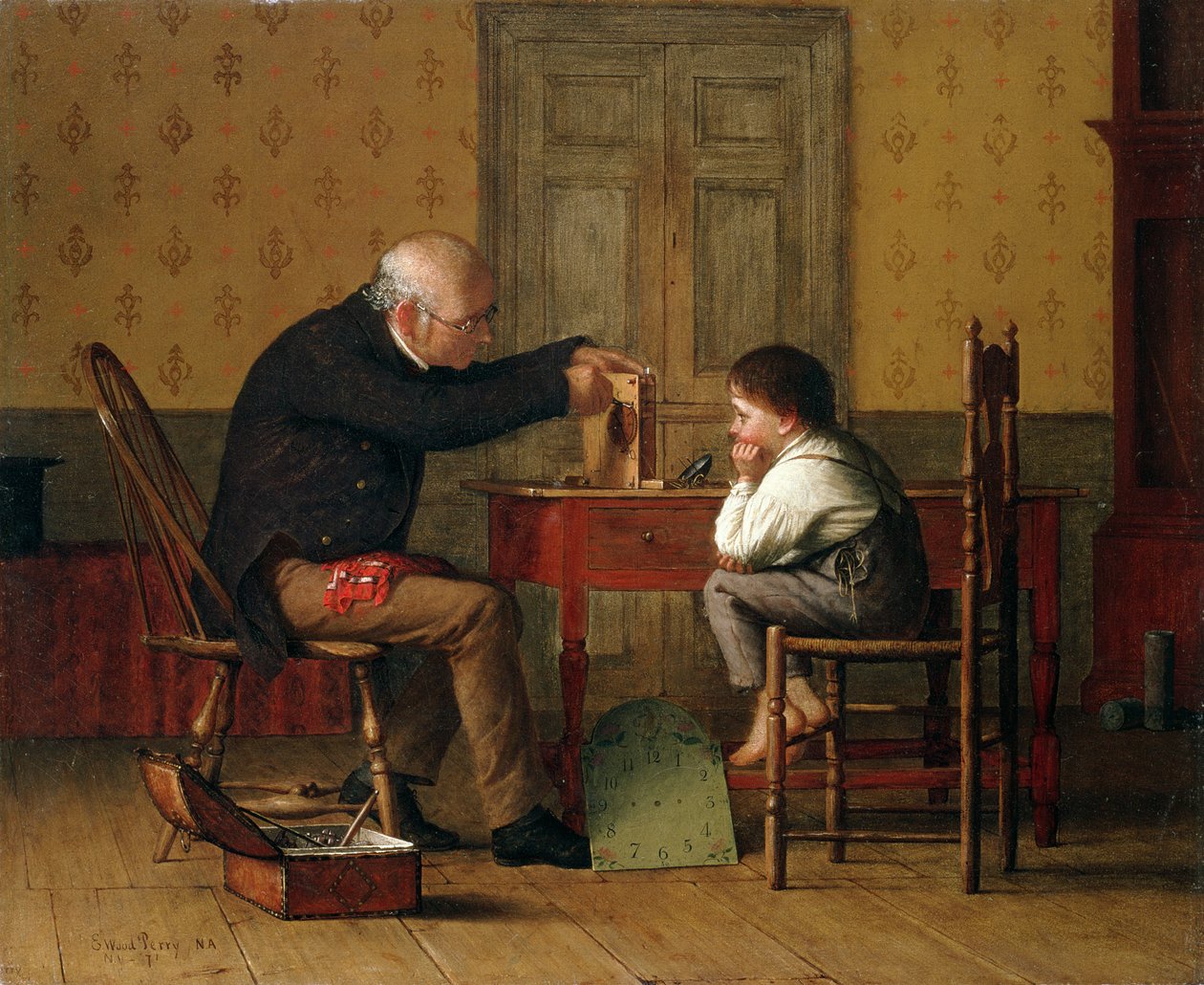 Hodinový doktor, 1871 od Enoch Wood Perry