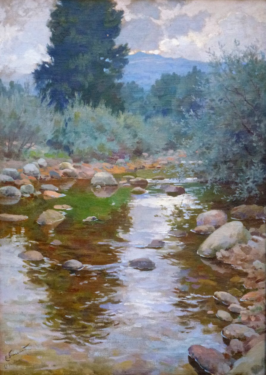 Krajina El Paular od Enrique Simonet
