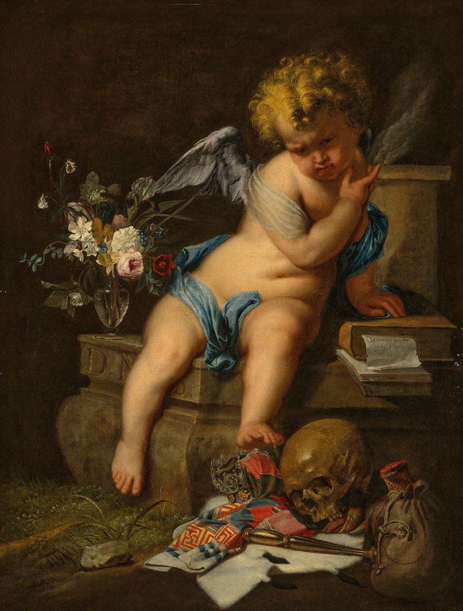 Alegorie pomíjivosti od Erasmus Quellinus II