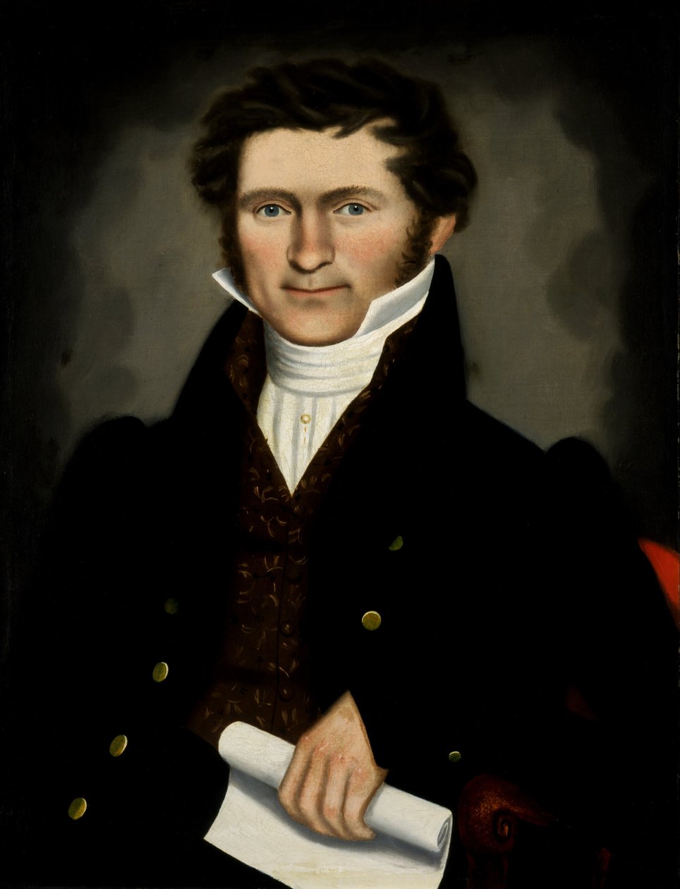 Gentleman z domu Squire Williams House od Erastus Salisbury Field