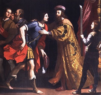 Odchod Cato Uticensis od Ercole Gennari