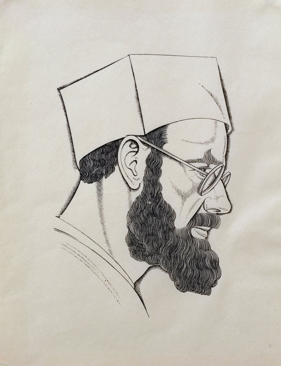 Autoportrét od Eric Gill