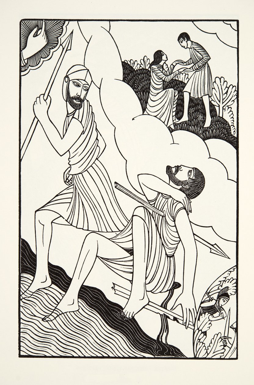 Smrt Troila od Eric Gill