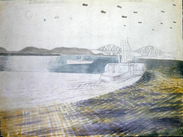 Firth of Forth od Eric Ravilious