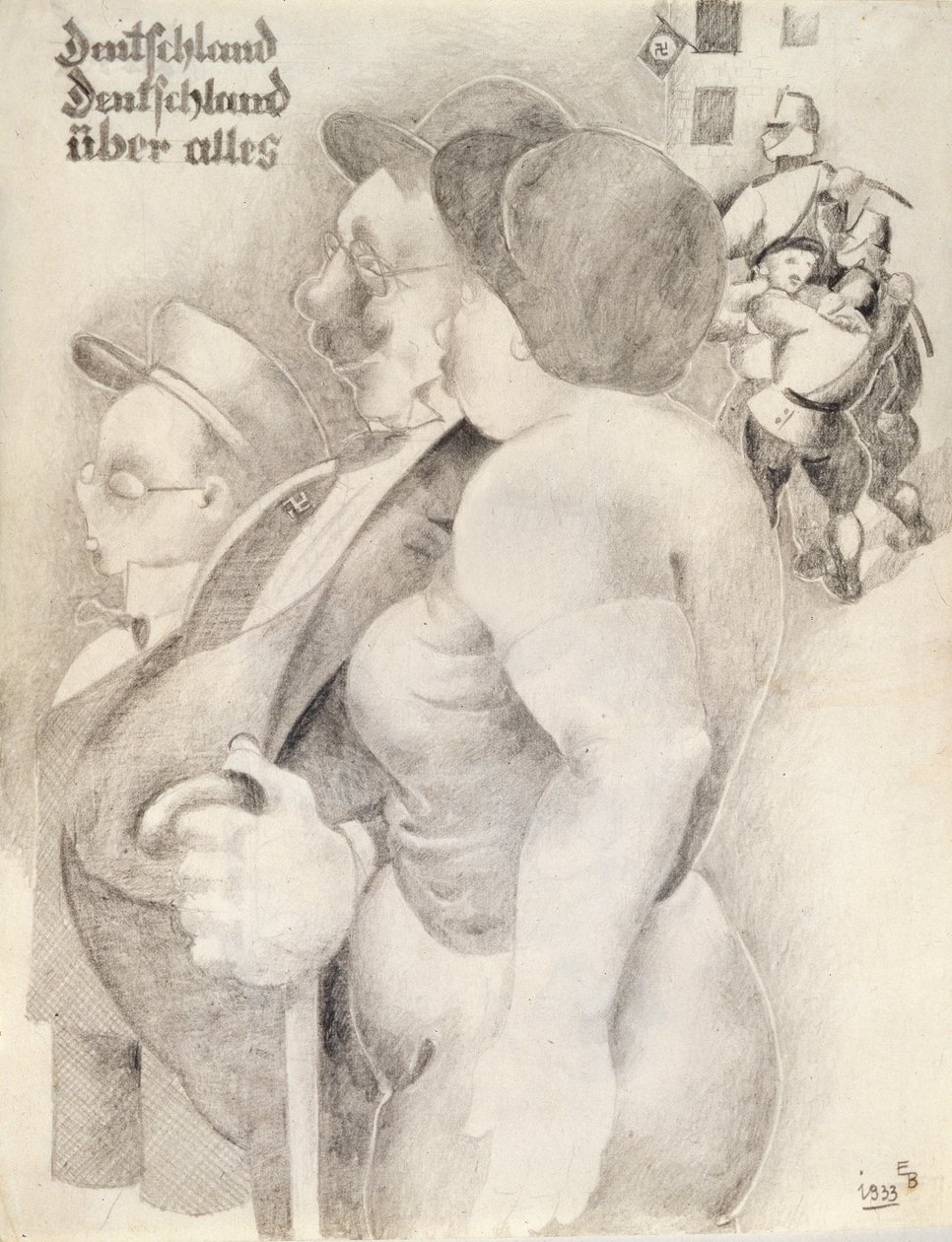 „Německo, Německo nade vše“, 1933. od Erich Borchert