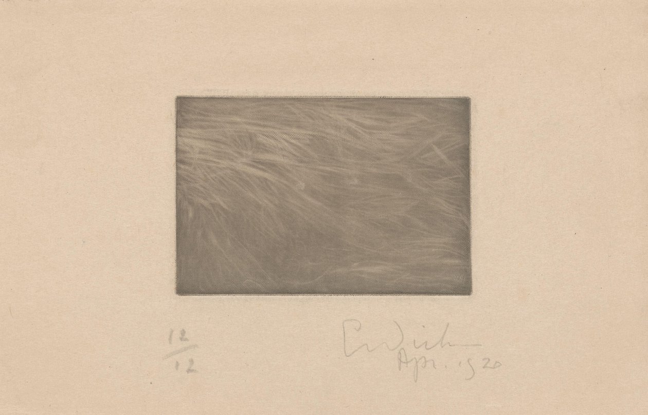 Abstraktní kompozice od Erich Wichmann (signed by artist)