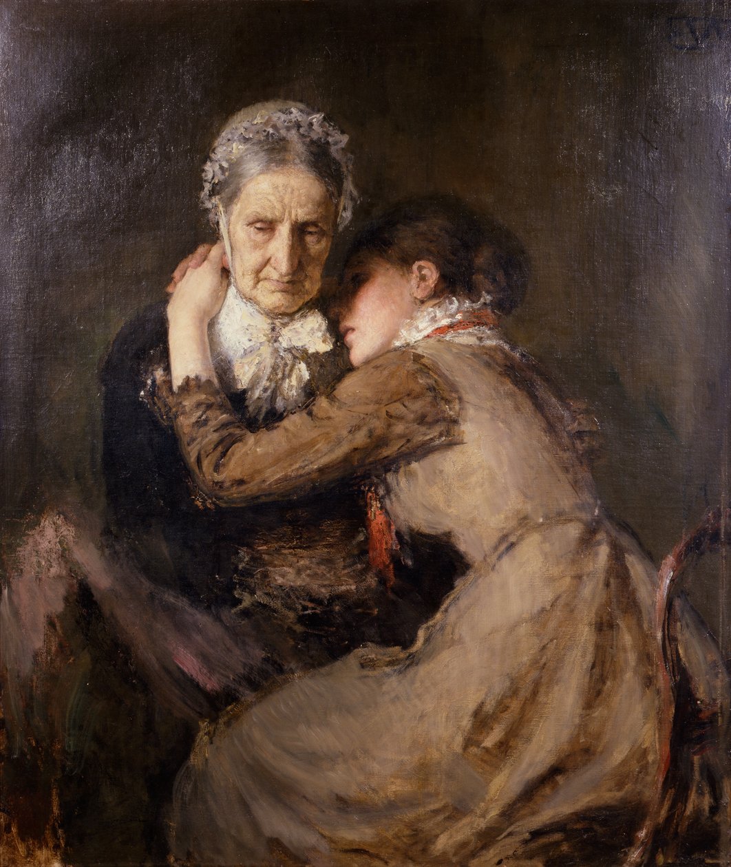 Přiznání od Erik Theodor Werenskiold
