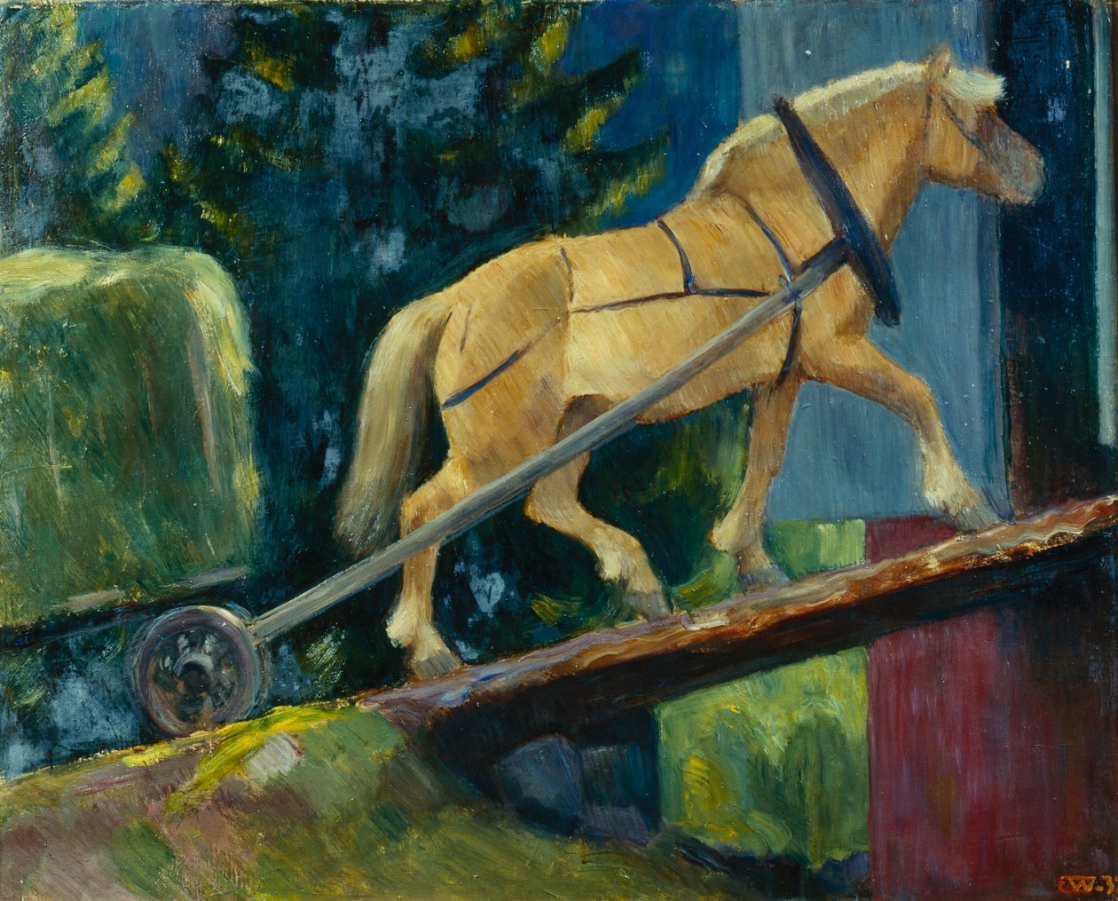 Stodolový most od Erik Theodor Werenskiold