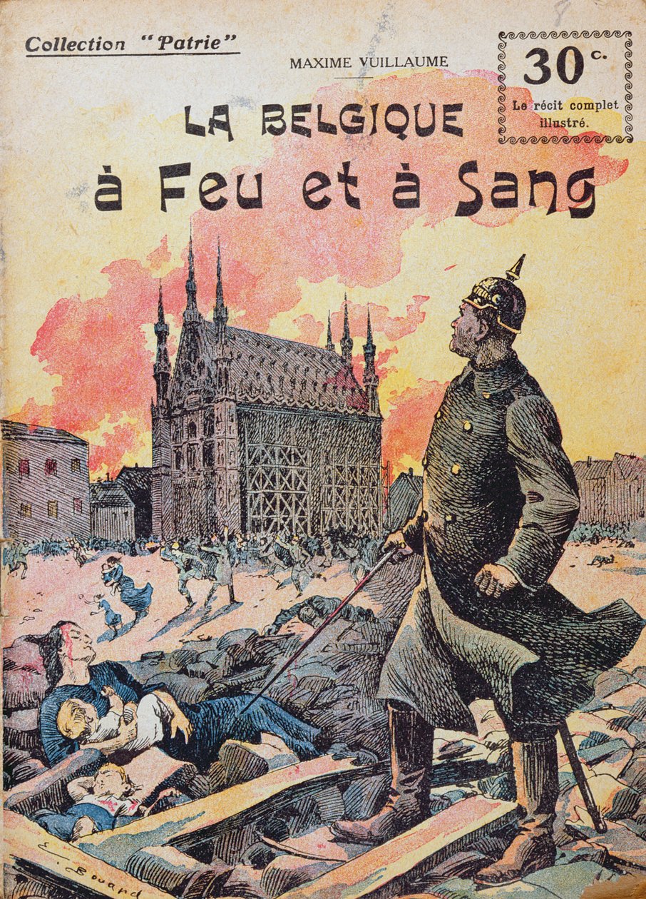 „Belgie a Feu et a Sang“ od Maxima Vuillauma, kolem roku 1920 od Ernest Auguste Bouard