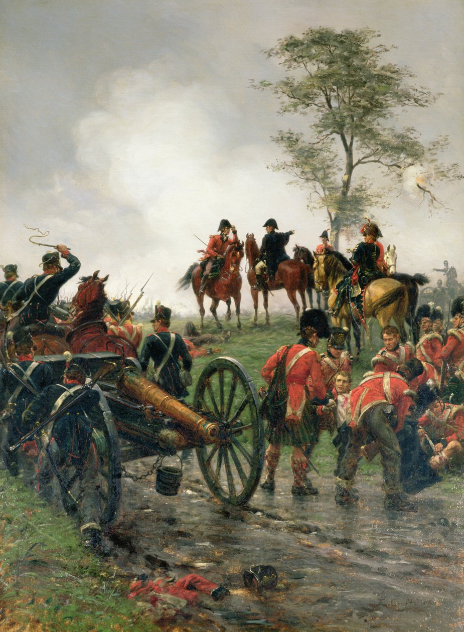 Wellington u Waterloo, 1886 od Ernest Crofts