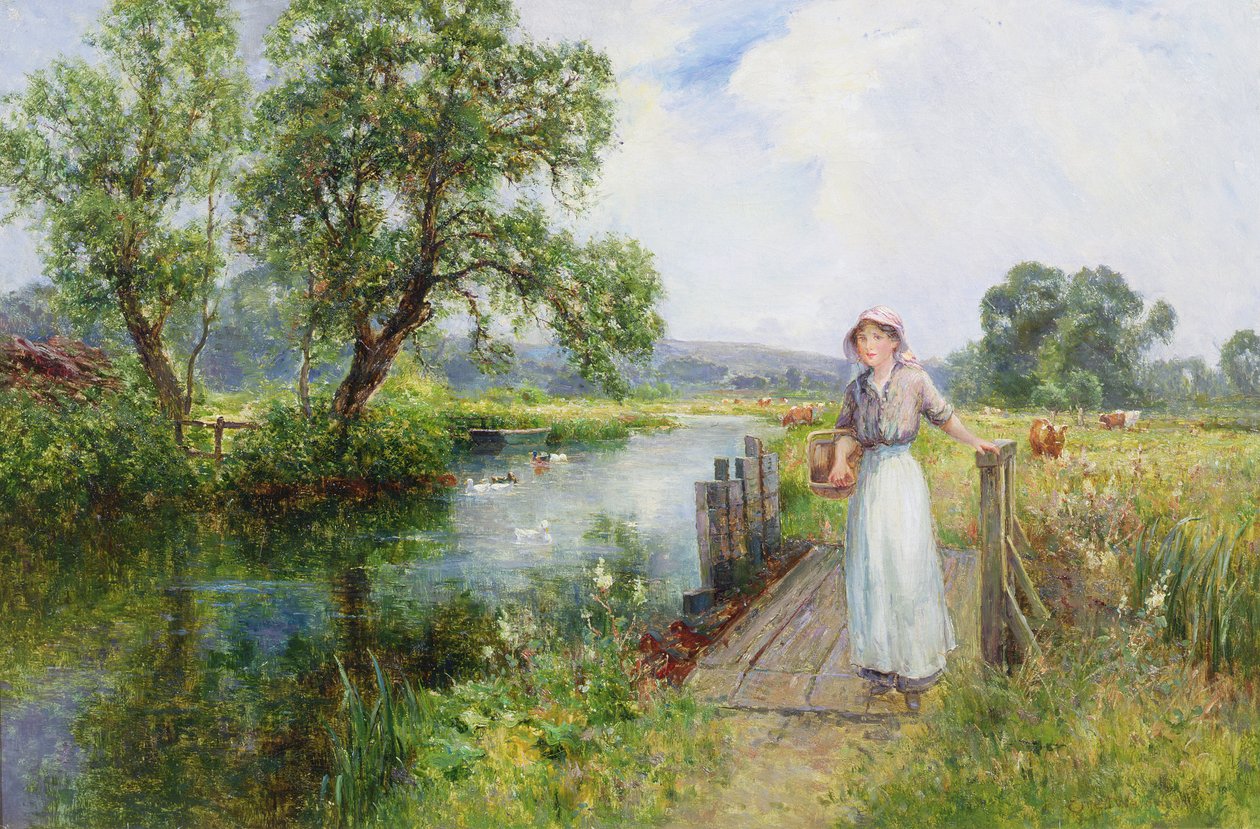 Léto (pár viz 153940) od Ernest Walbourn