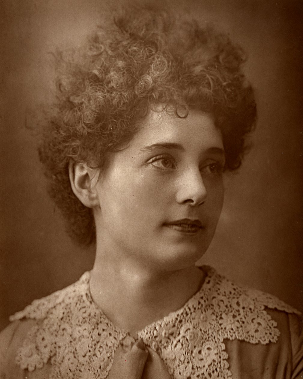 Blanche Horlock , britská herečka, 1887 od Ernest Barraud