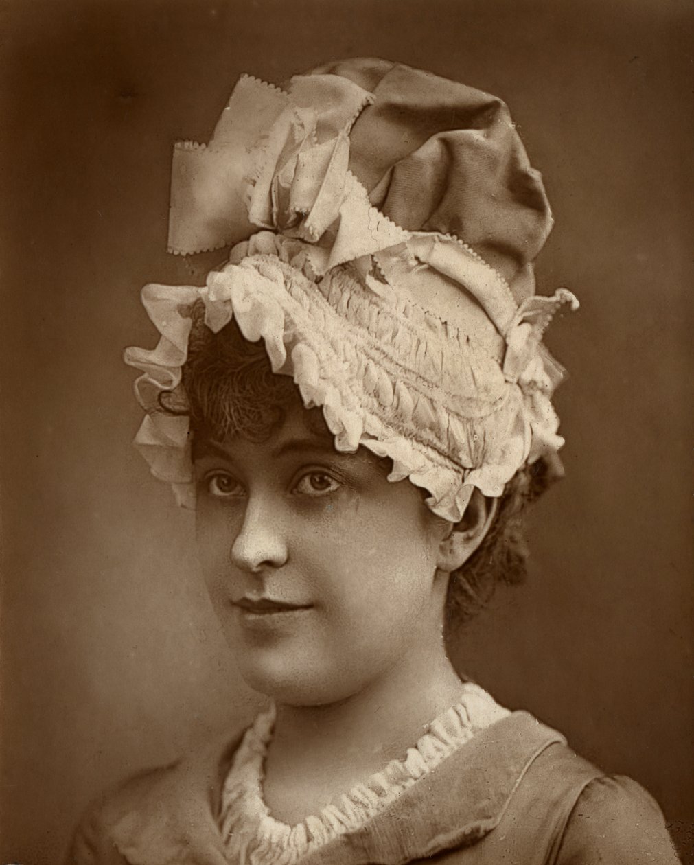 Geraldine Ulmar , americká zpěvačka a herečka, 1887 od Ernest Barraud