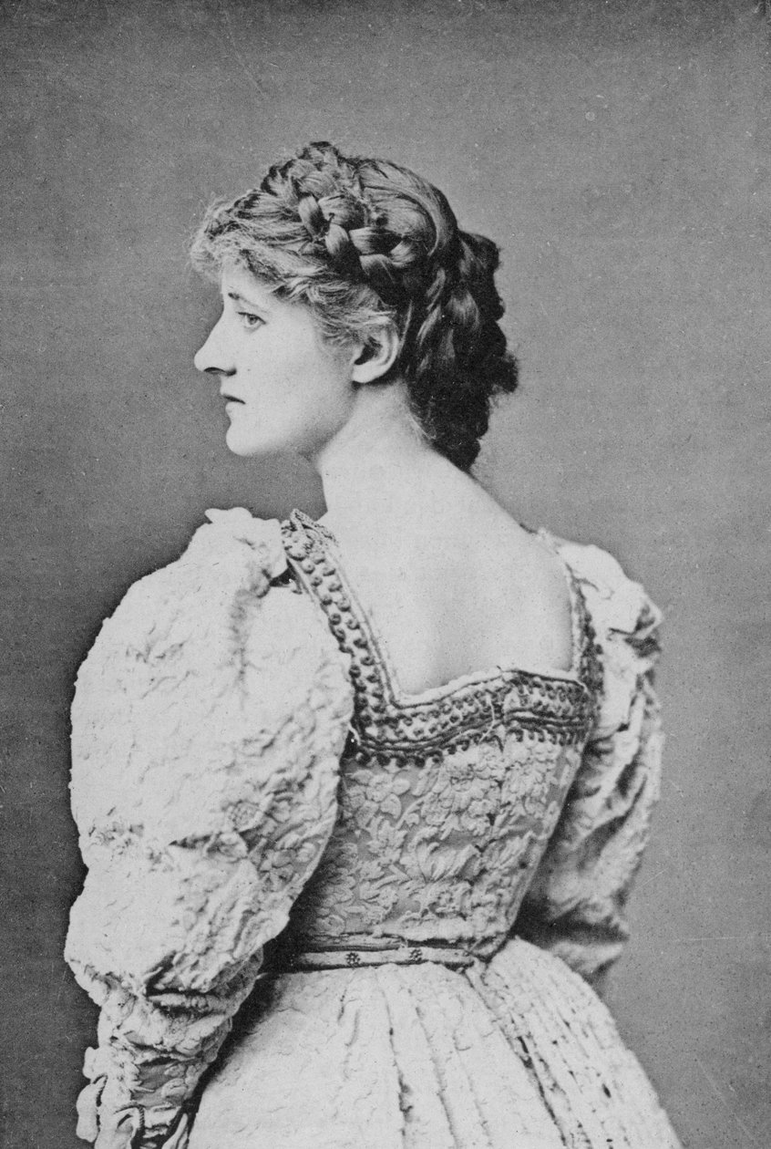 Mary Anderson , americká herečka, 1887 od Ernest Barraud