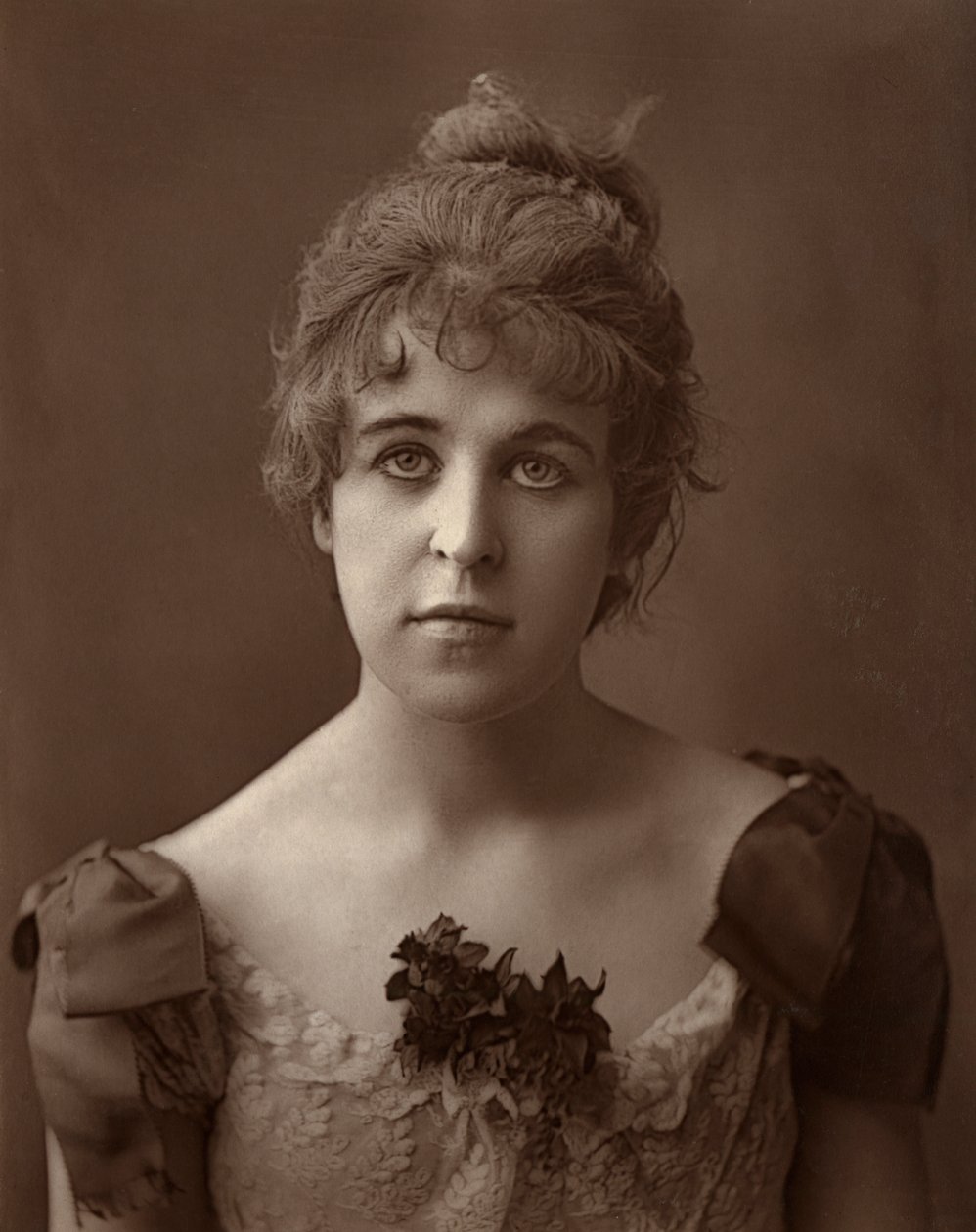 Miss Norreys , britská herečka, 1887 od Ernest Barraud