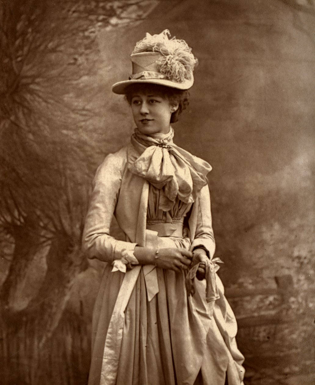 Violet Vanbrugh , britská herečka, 1887. od Ernest Barraud