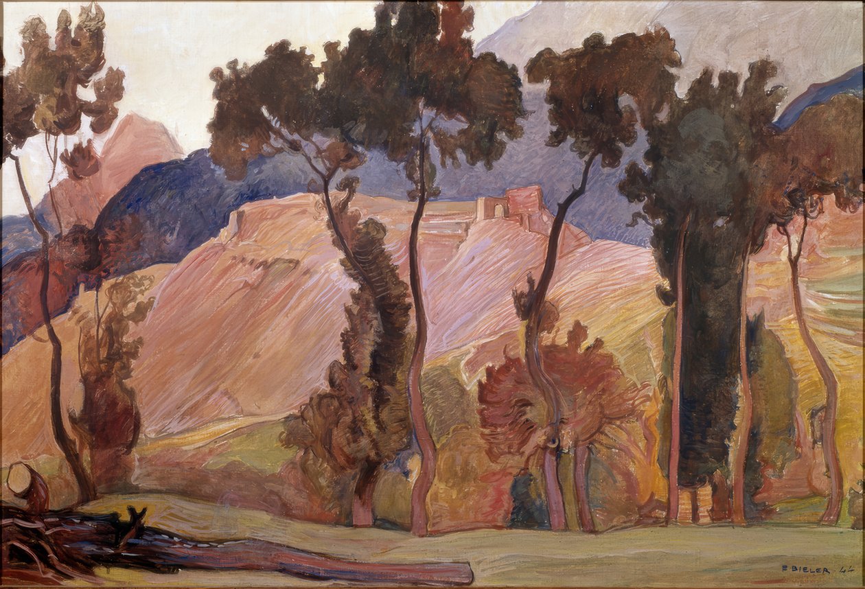 Château de la Soie od Ernest Bieler