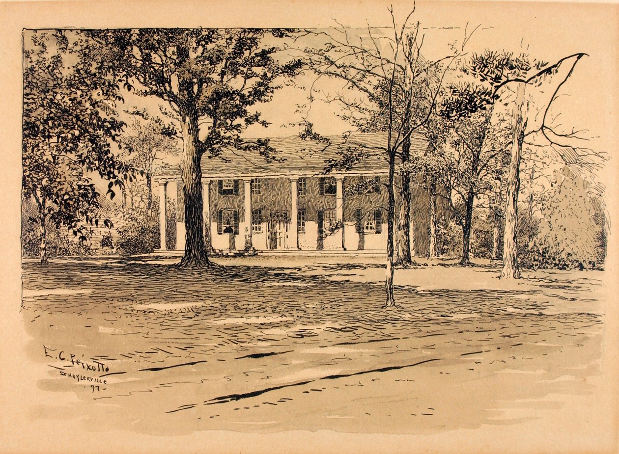 Saratoga. Dům generála Schuylera od Ernest C. Peixotto