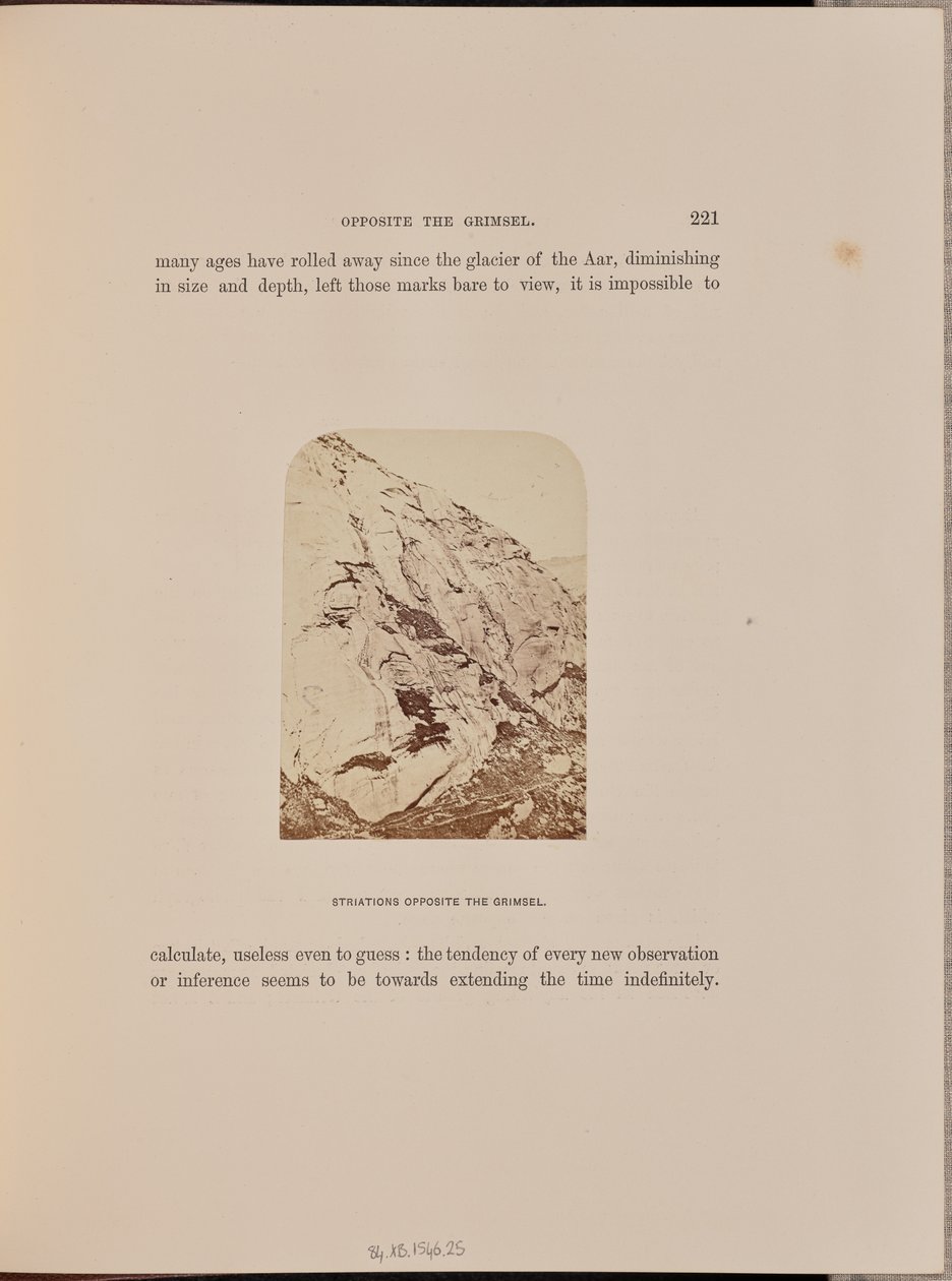 Pruhy naproti Grimselu od Ernest H. Edwards