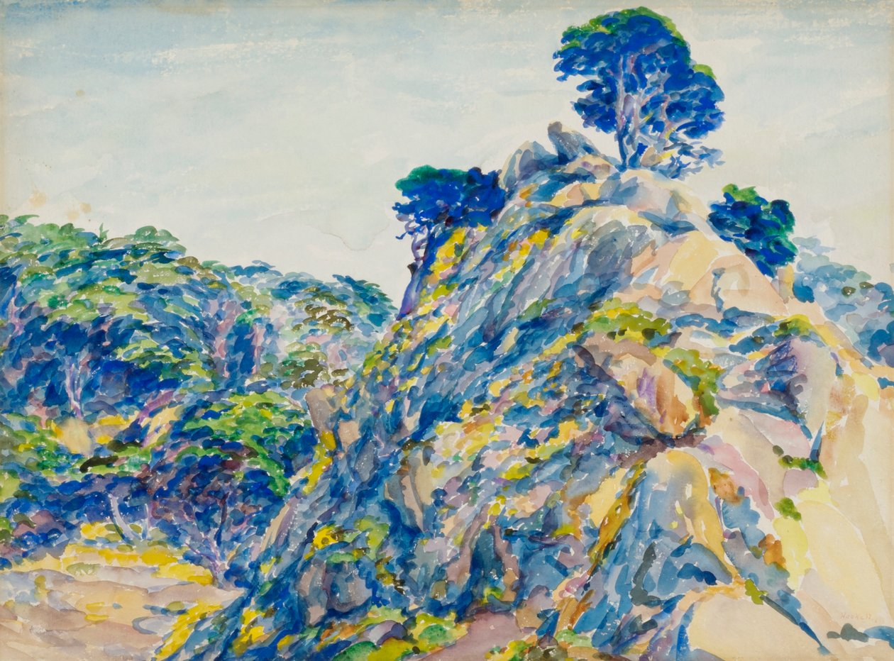 Point Lobos, konec 19.-začátek 20. století. od Ernest Haskell