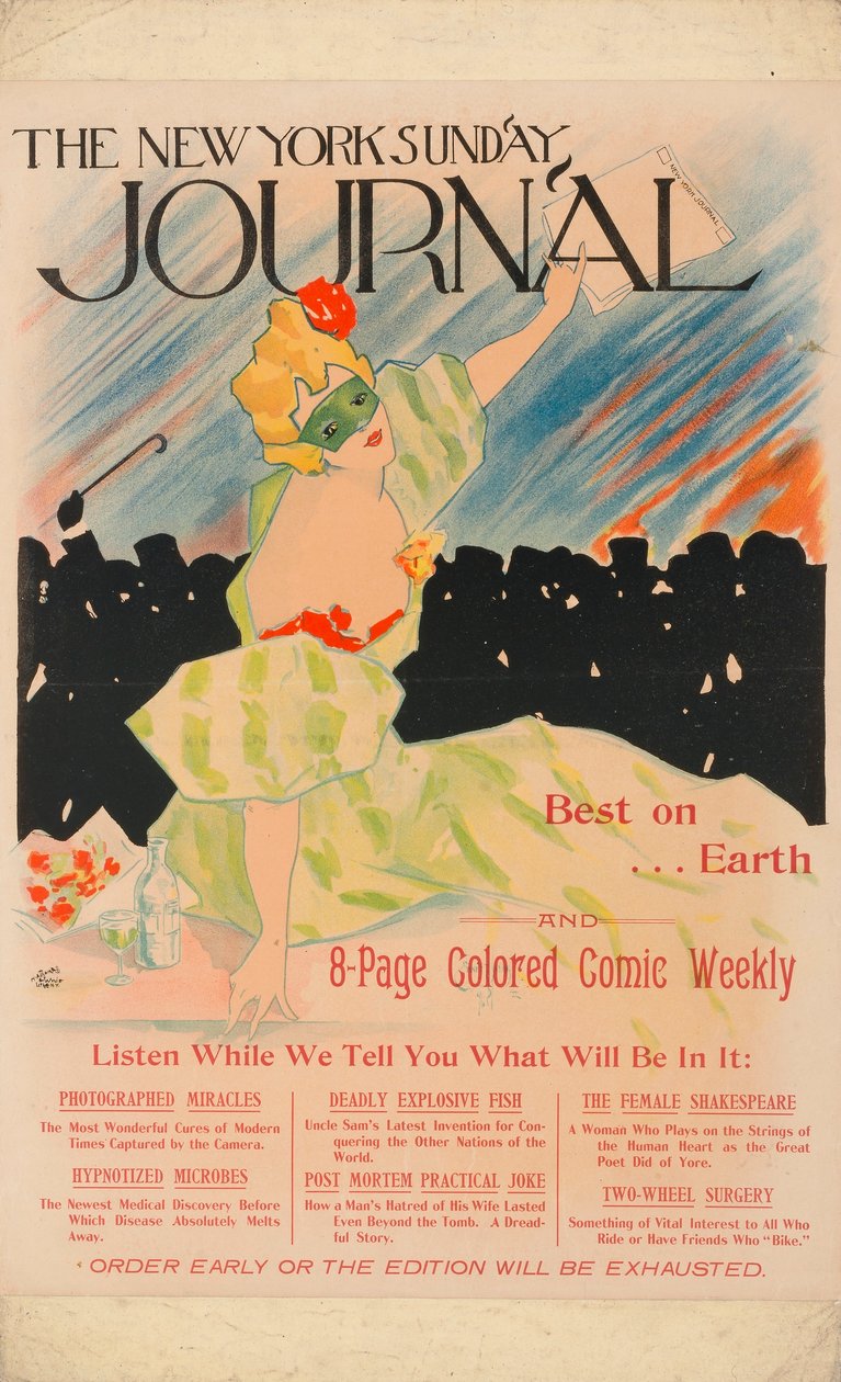 The New York Sunday Journal od Ernest Haskell