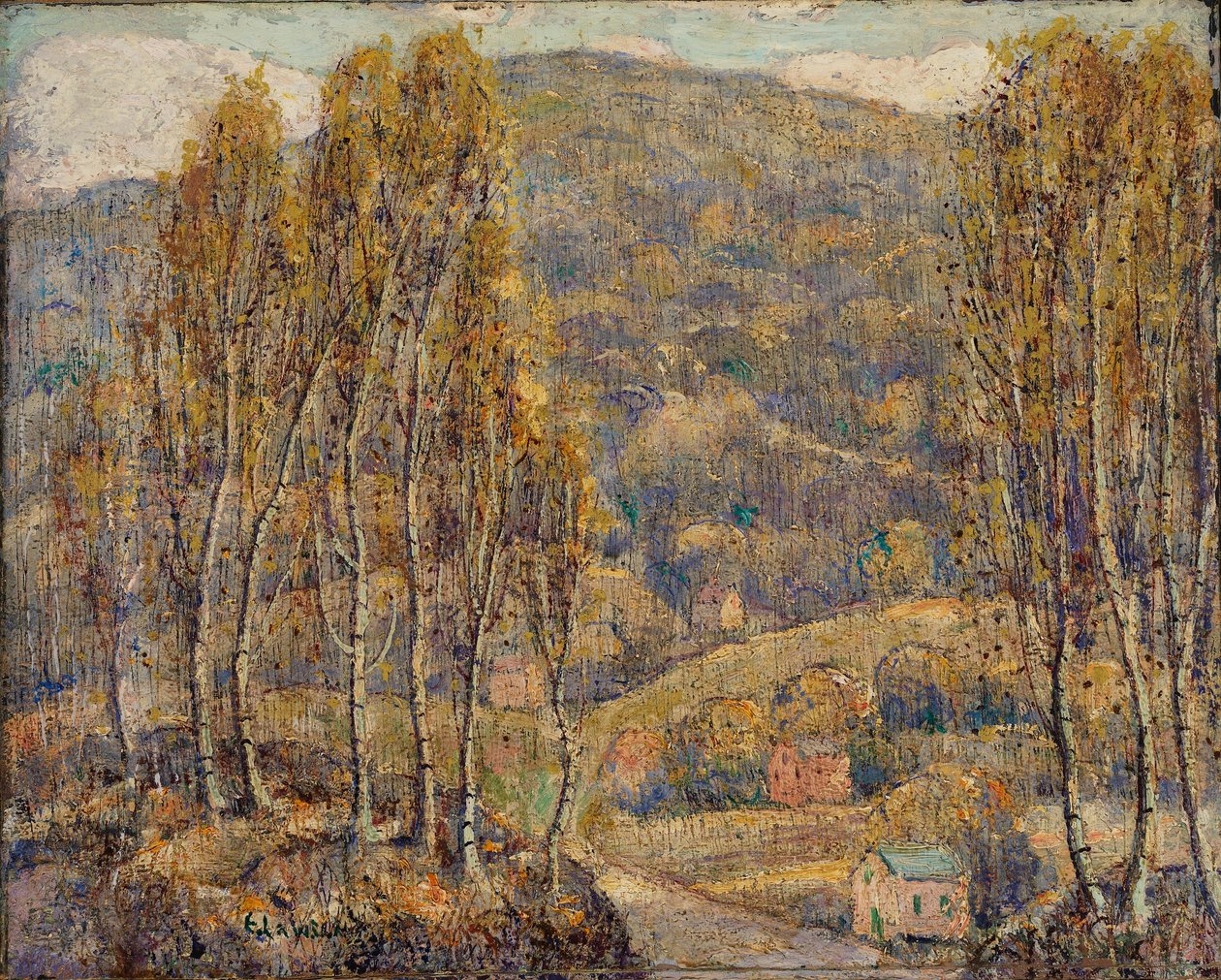 Beeches od Ernest Lawson