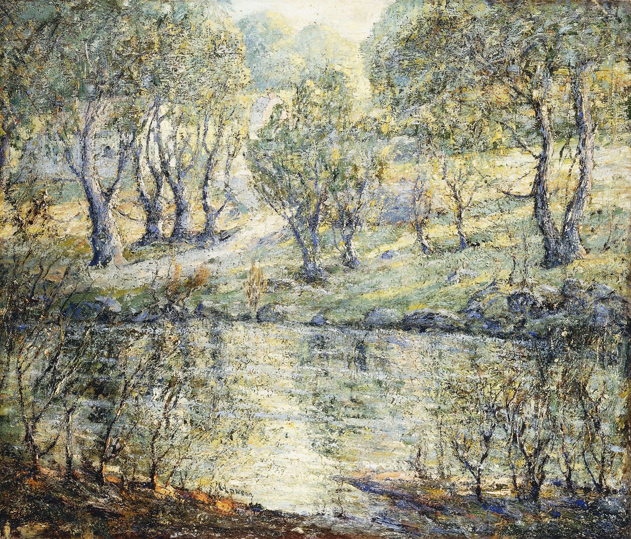 Cesta k řece od Ernest Lawson