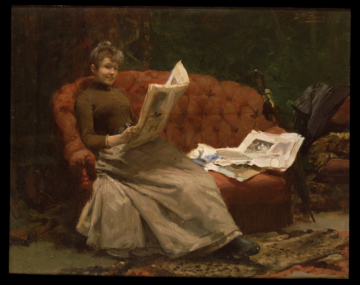 Lady Reading od Ernest Sigismund Witkamp