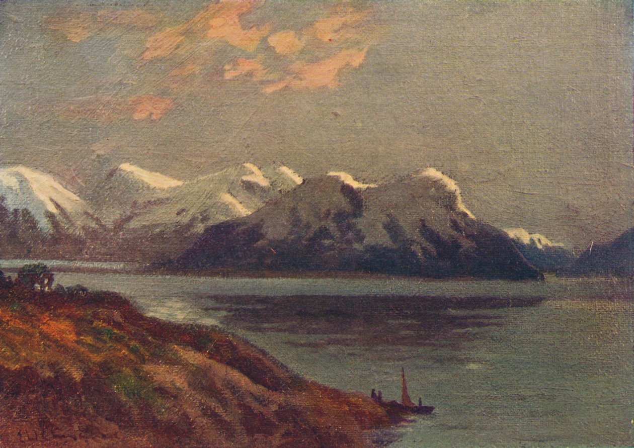 Magellanův průliv, 1916 od Ernest William Christmas