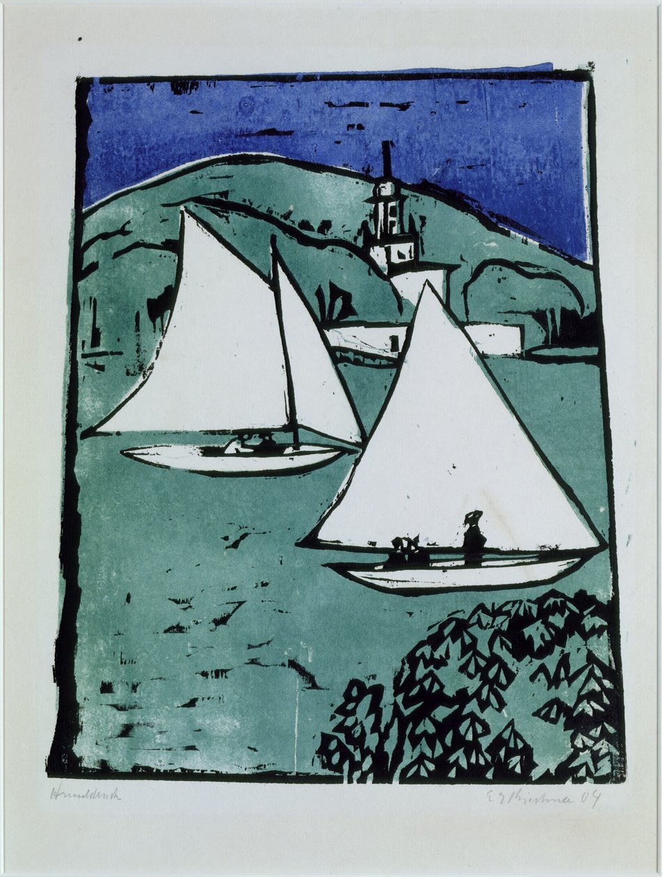 Mueggelsee od Ernst Ludwig Kirchner