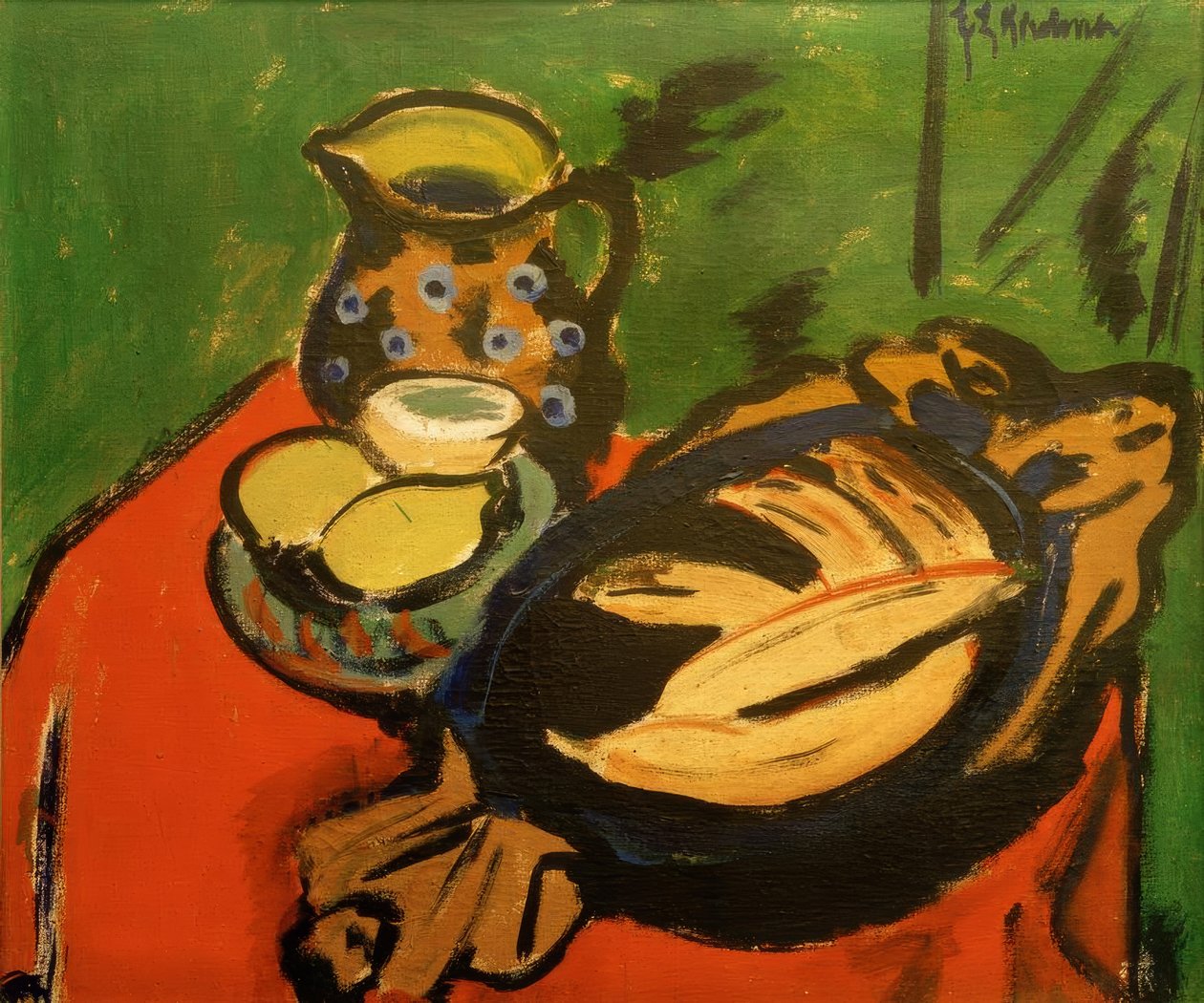 Dřevěná mísa od Ernst Ludwig Kirchner