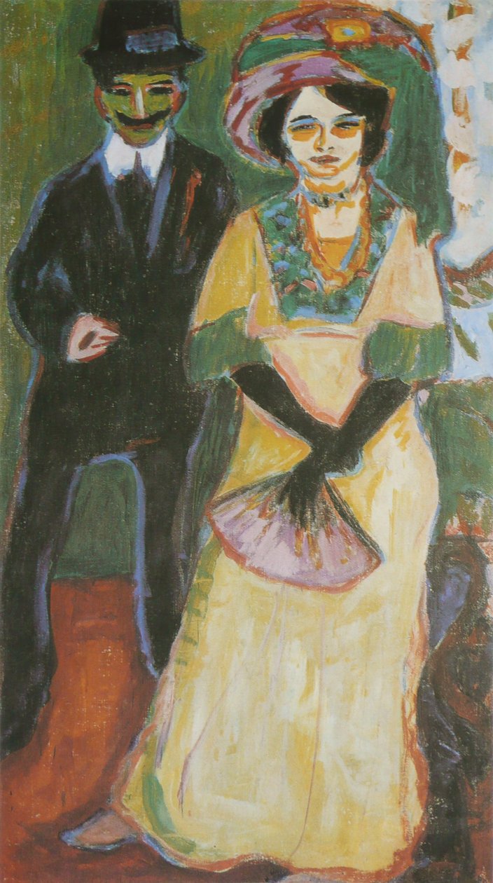 Dodo a jeho bratr od Ernst Ludwig Kirchner