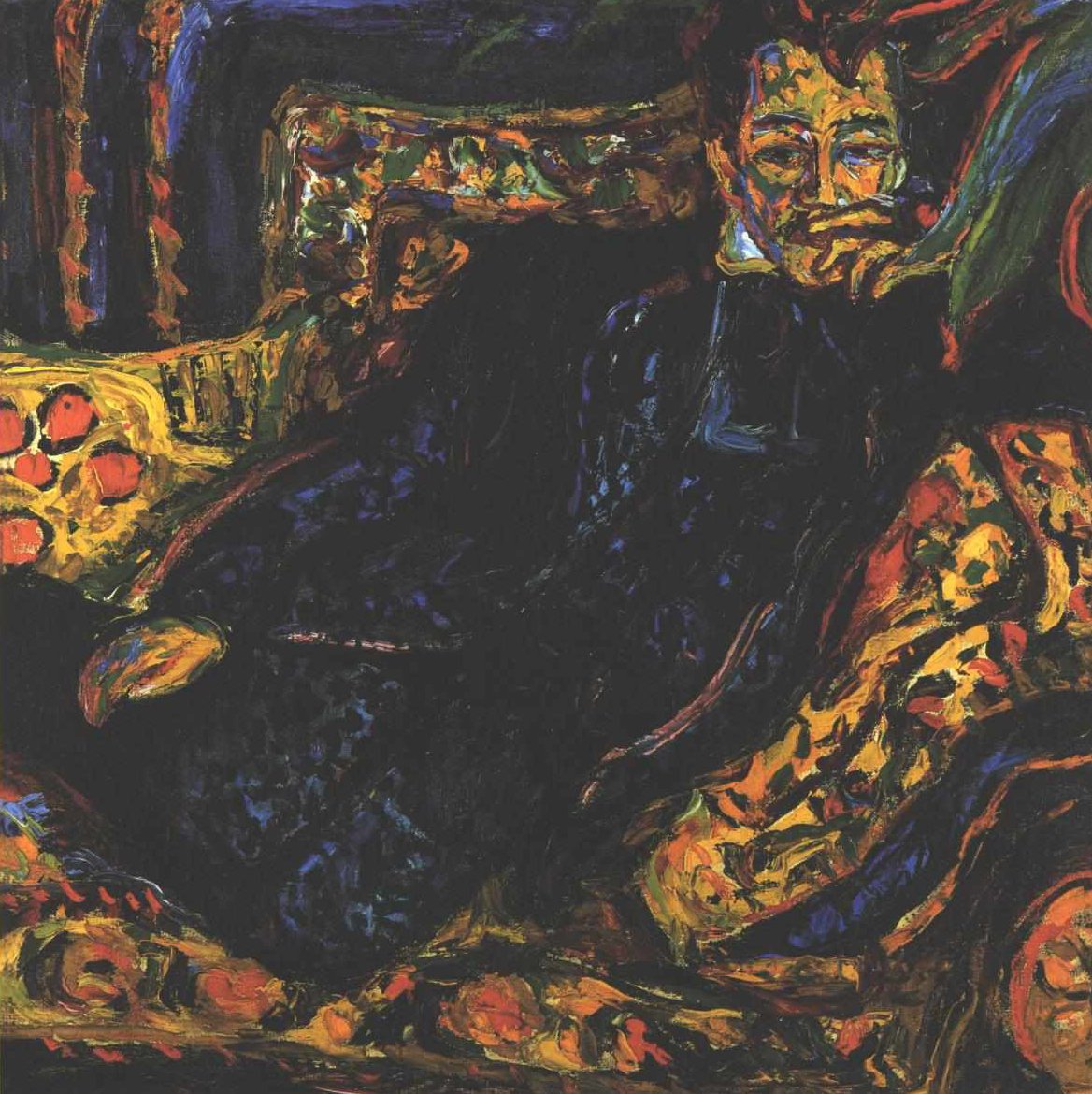 Portrét muže od Ernst Ludwig Kirchner