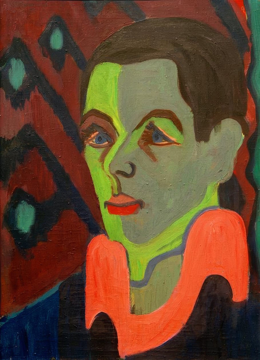 Autoportrét od Ernst Ludwig Kirchner