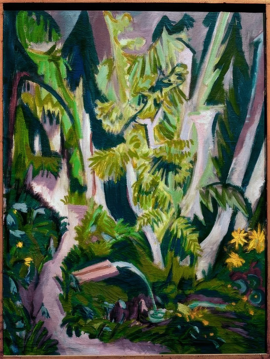 Waldinneres od Ernst Ludwig Kirchner